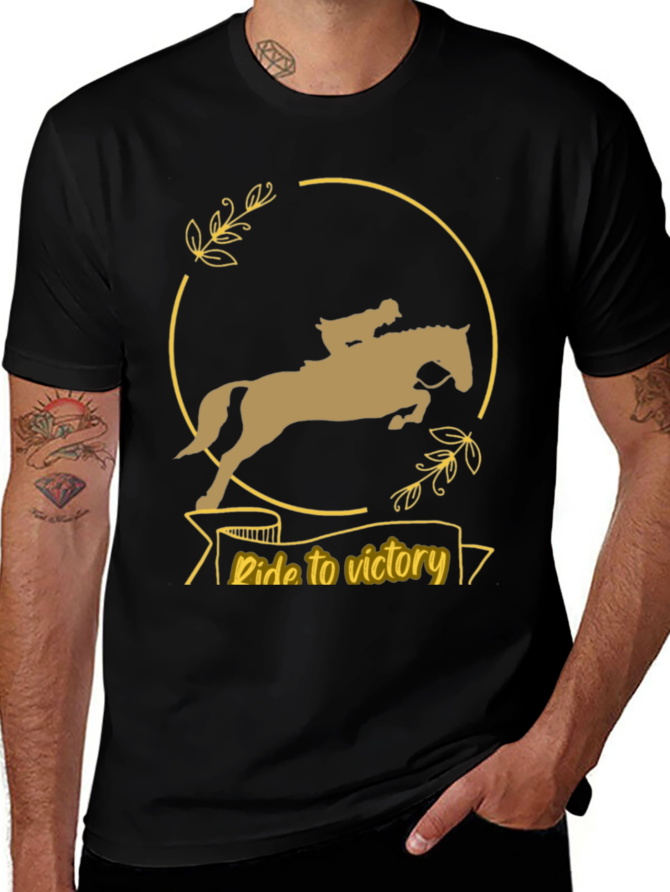 Ride to Victory Graphic T-Shirt