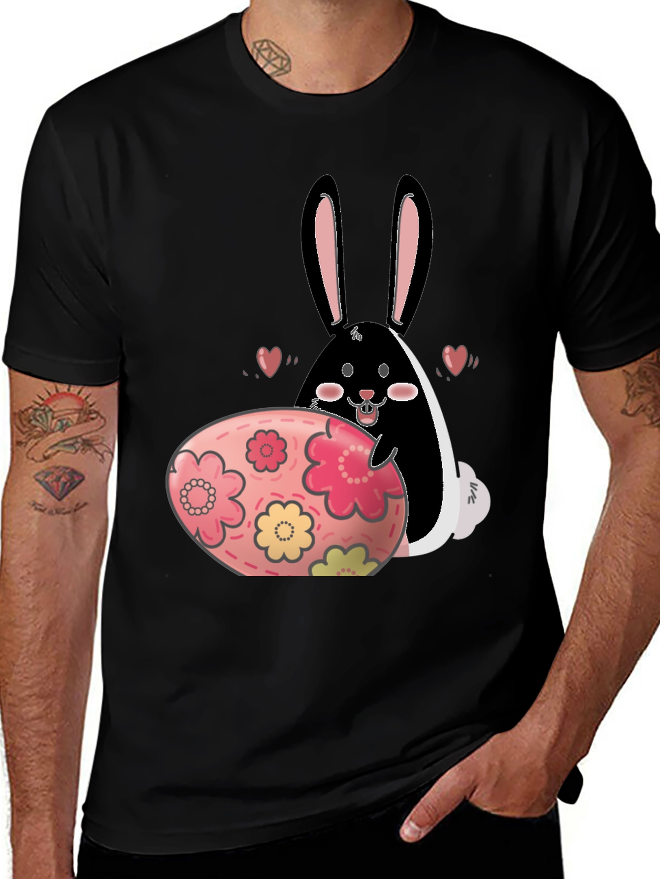 Variant 16 of Cute Easter Bunny T-Shirt