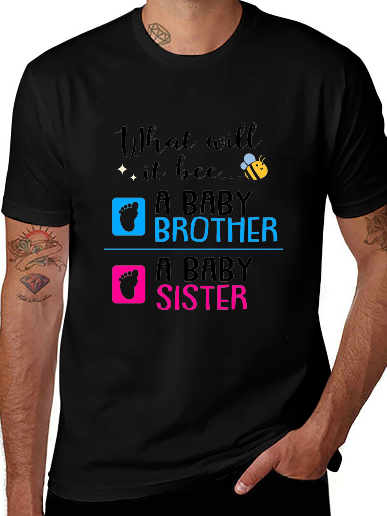 Baby Gender Reveal 'What Will It Bee?' T-Shirt