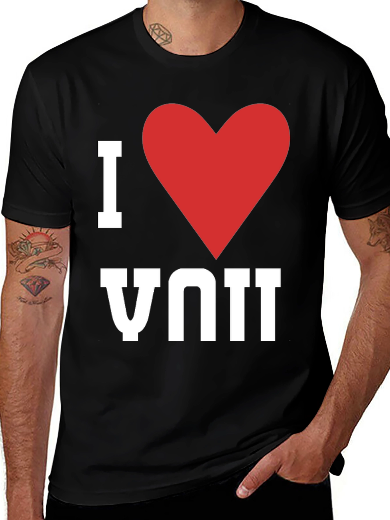 Variant 23 of I Heart You T-Shirt: Bold Graphic Tee