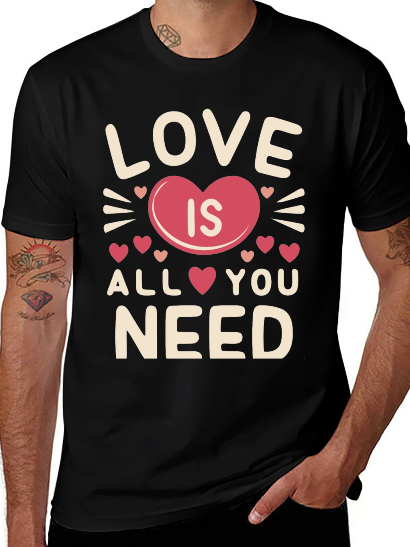 Variant 30 of Love Is All You Need Graphic Tee