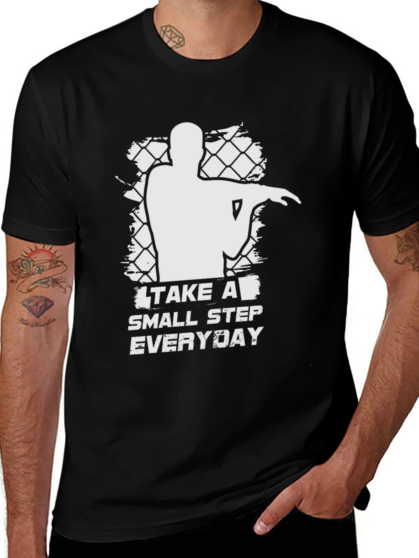Variant 8 of Inspirational Gym Motivation T-Shirt