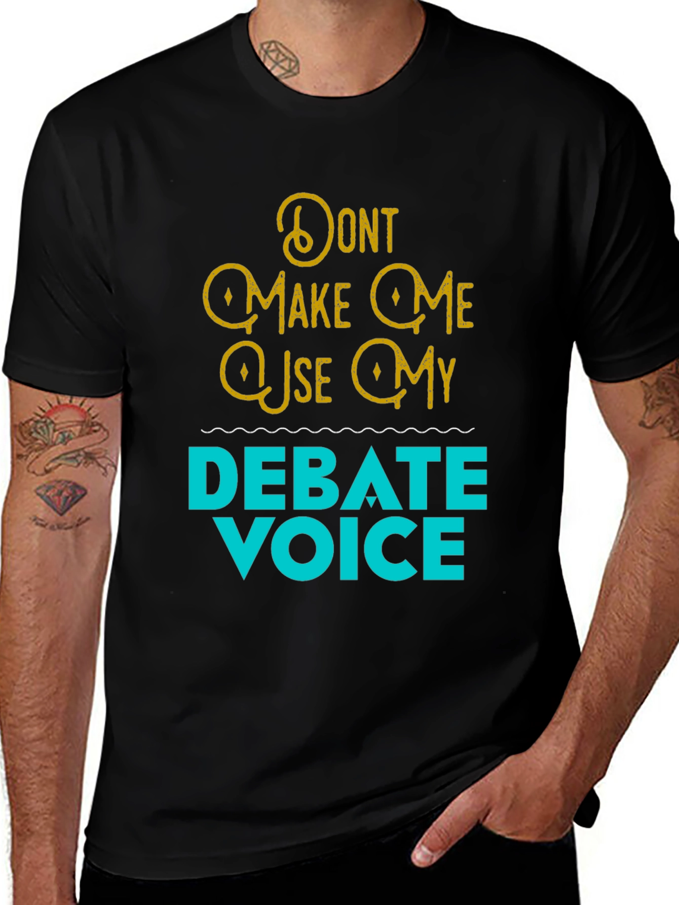 Variant 14 of Debate Voice Tee - Funny Statement T-Shirt