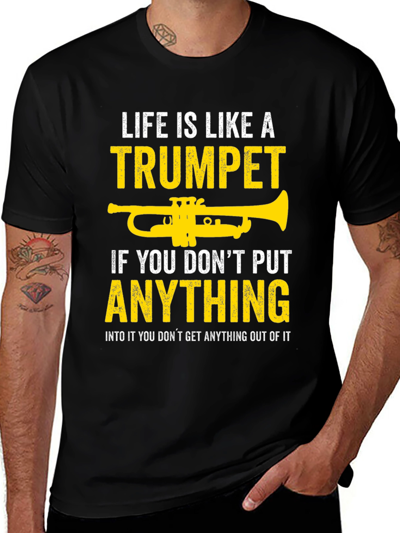 Variant 28 of Life is Like a Trumpet T-Shirt