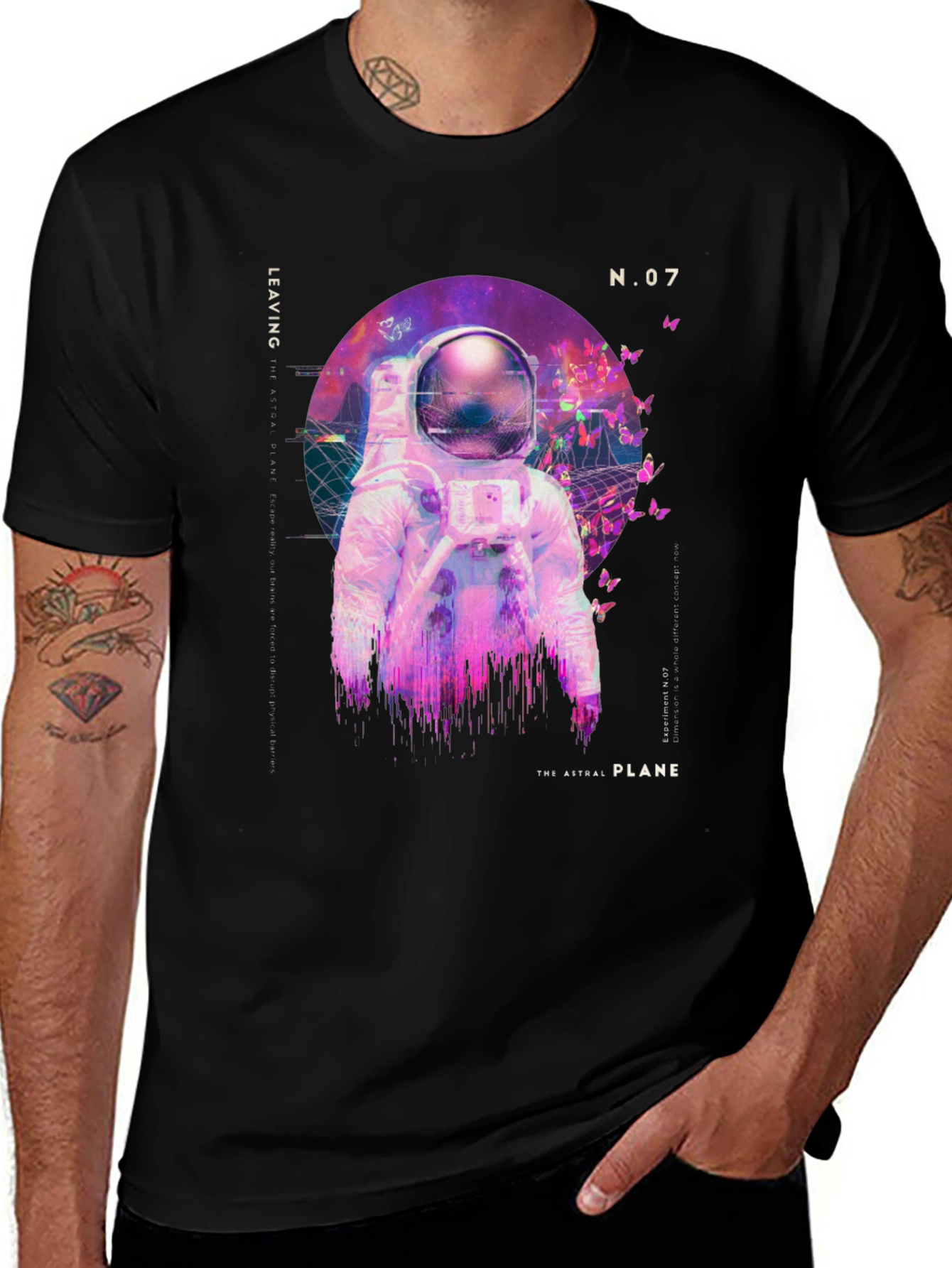 Astronaut Graphic Tee - Leaving the Astral Plane