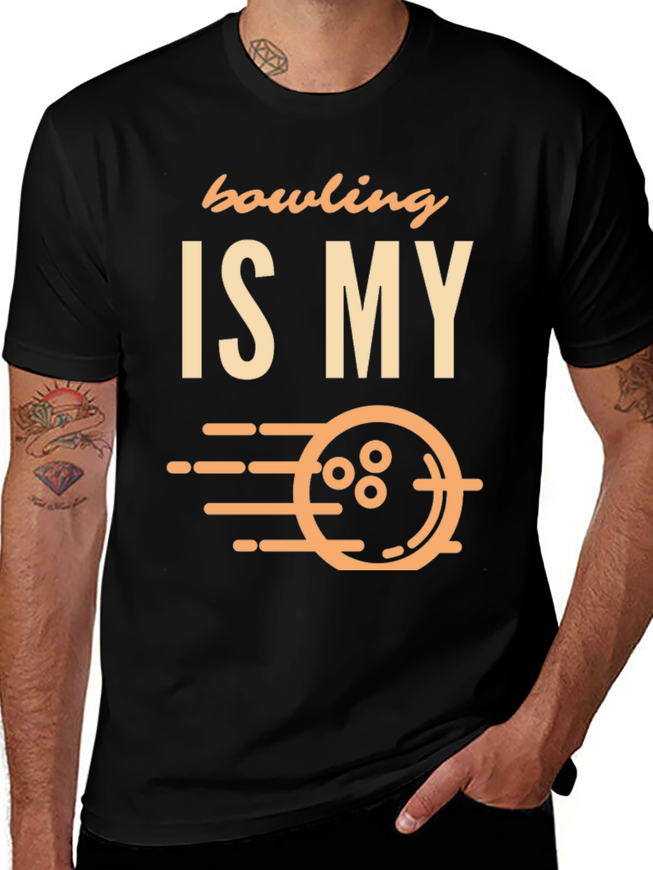 Variant 3 of Bowling Is My Thing T-Shirt