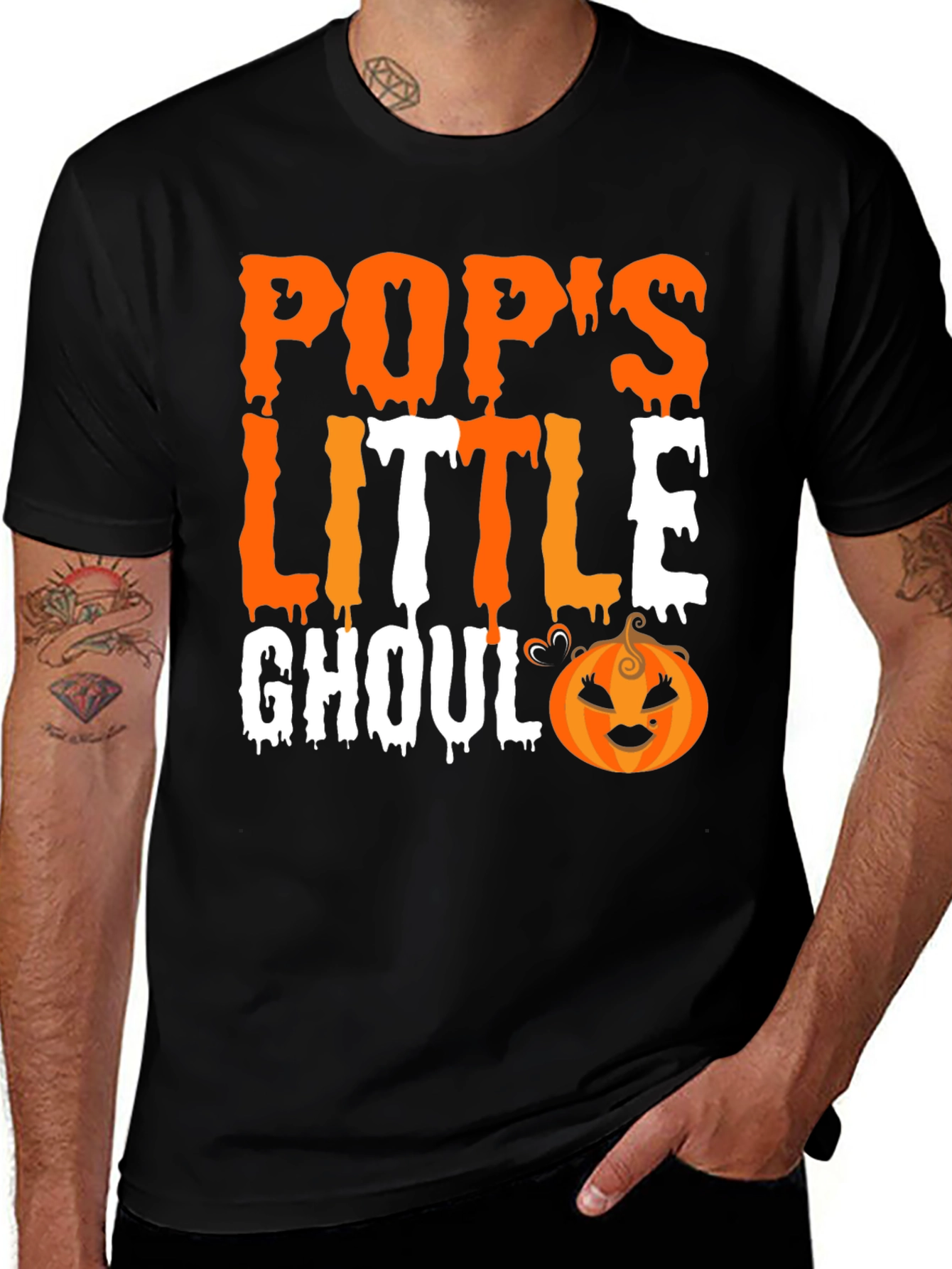 Pop's Little Ghoul Halloween T-Shirt