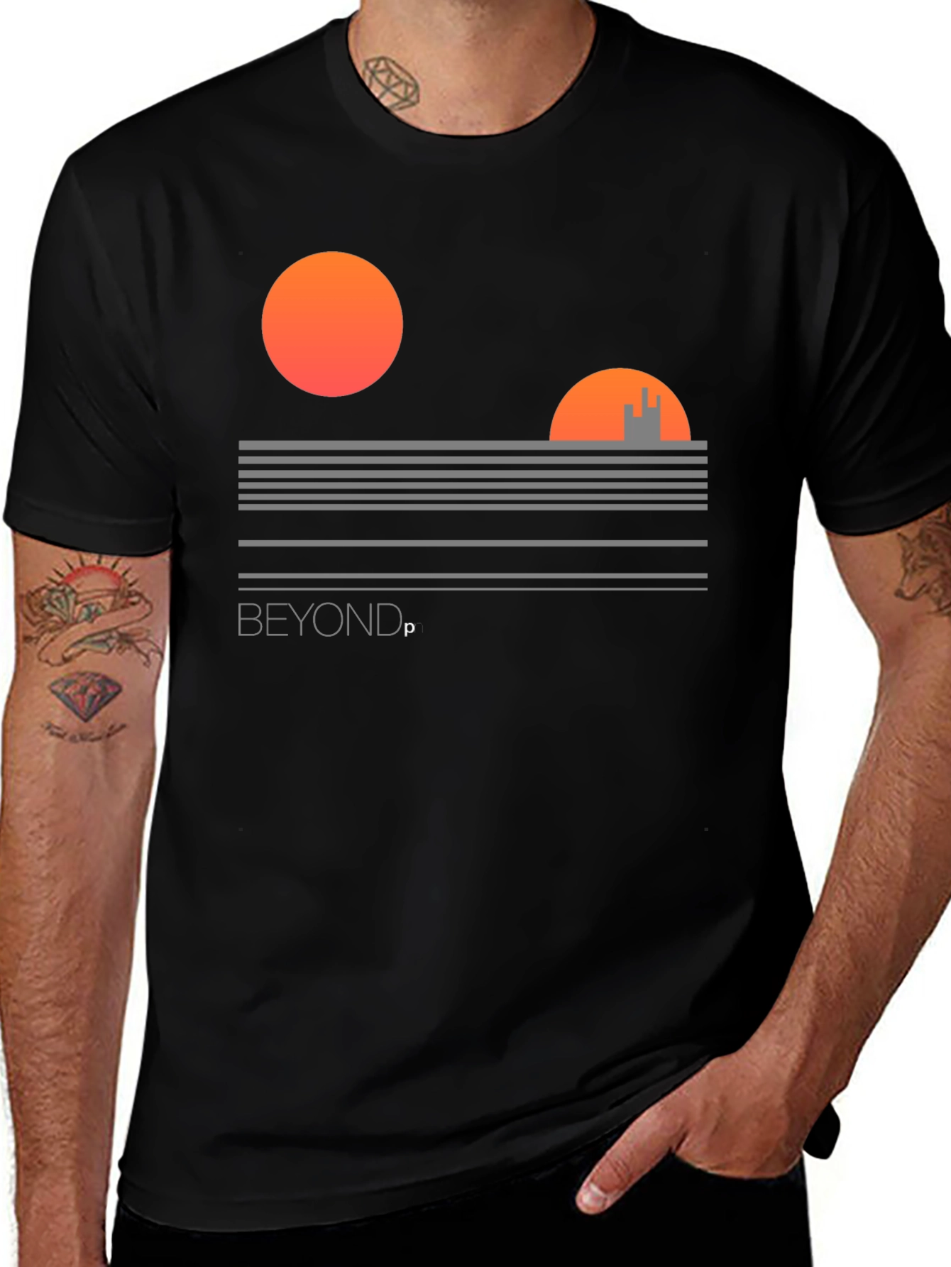 Variant 29 of Beyond Retro T-Shirt - Retro Sci-Fi Design