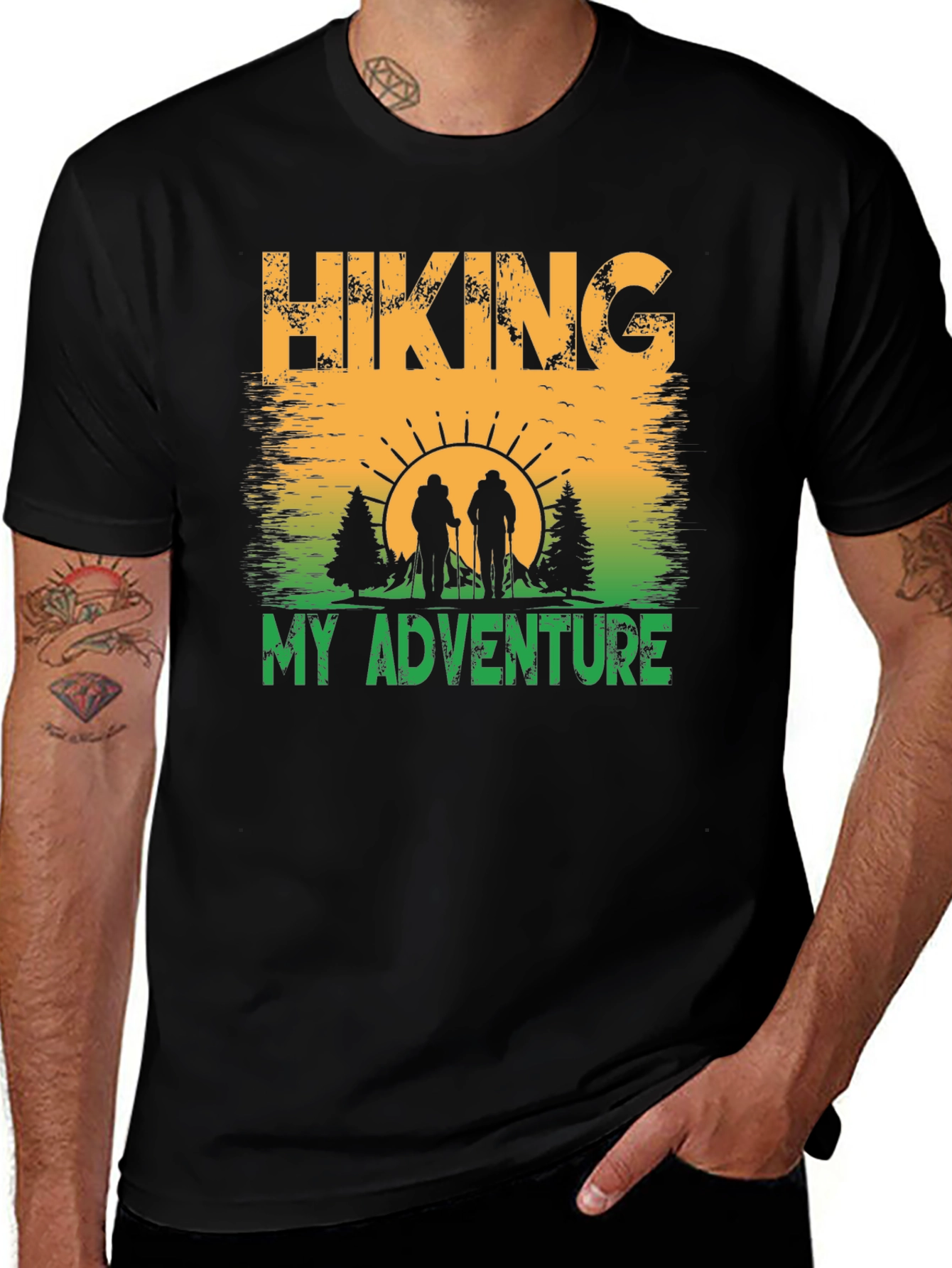 Variant 18 of Hiking Adventure T-Shirt