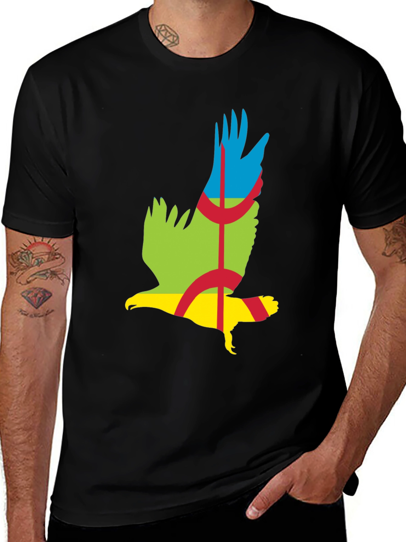 Berber Eagle T-Shirt - Amazigh Pride Tee