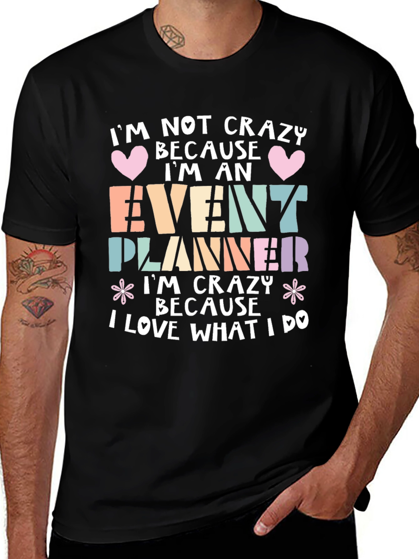 Variant 11 of Event Planner Crazy Love T-Shirt