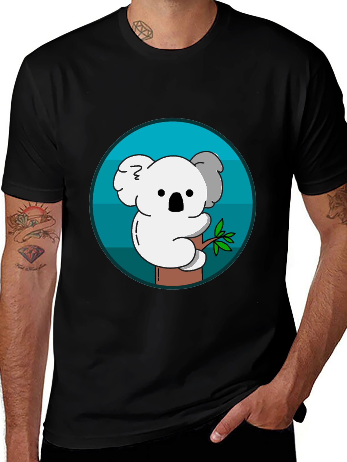 Variant 11 of Cute Koala Bear Graphic T-Shirt