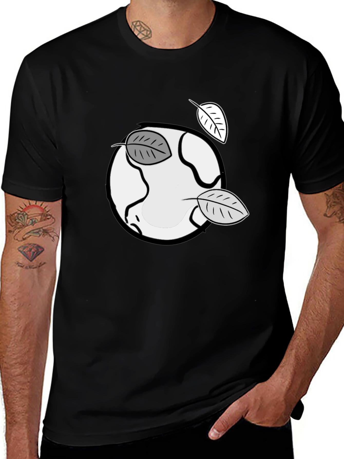 Variant 16 of Nature Inspired Graphic T-Shirt