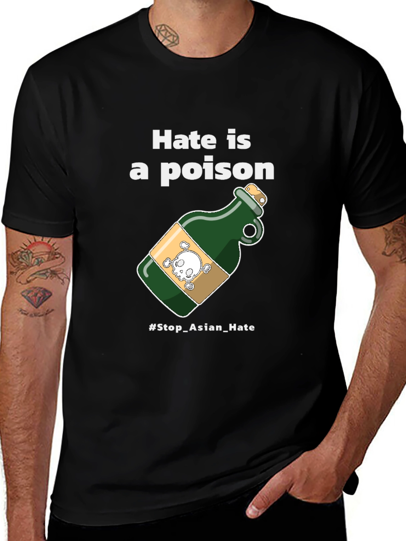 Variant 22 of Hate Is A Poison T-Shirt