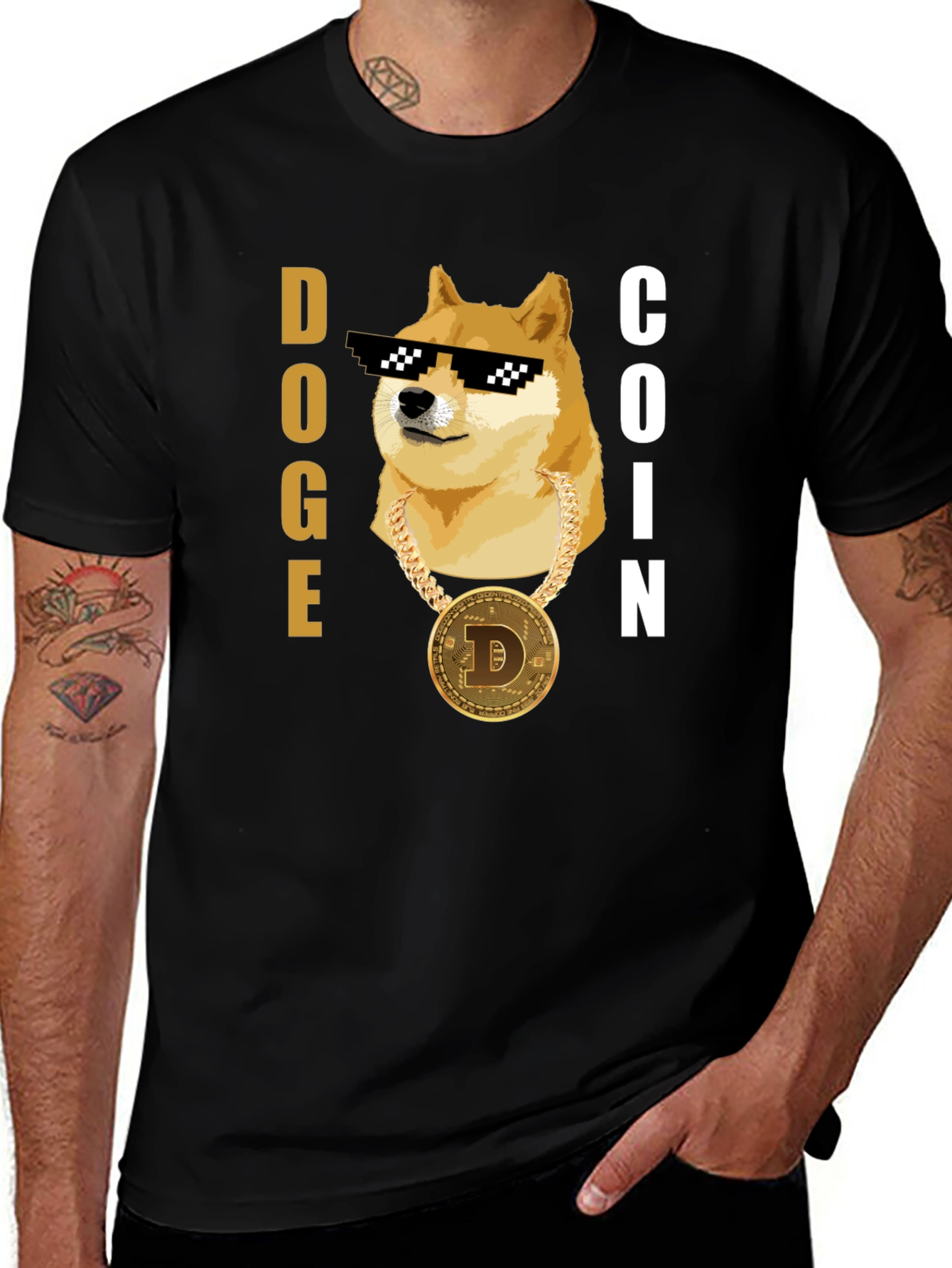 Doge Coin T-Shirt - Crypto Meme Tee