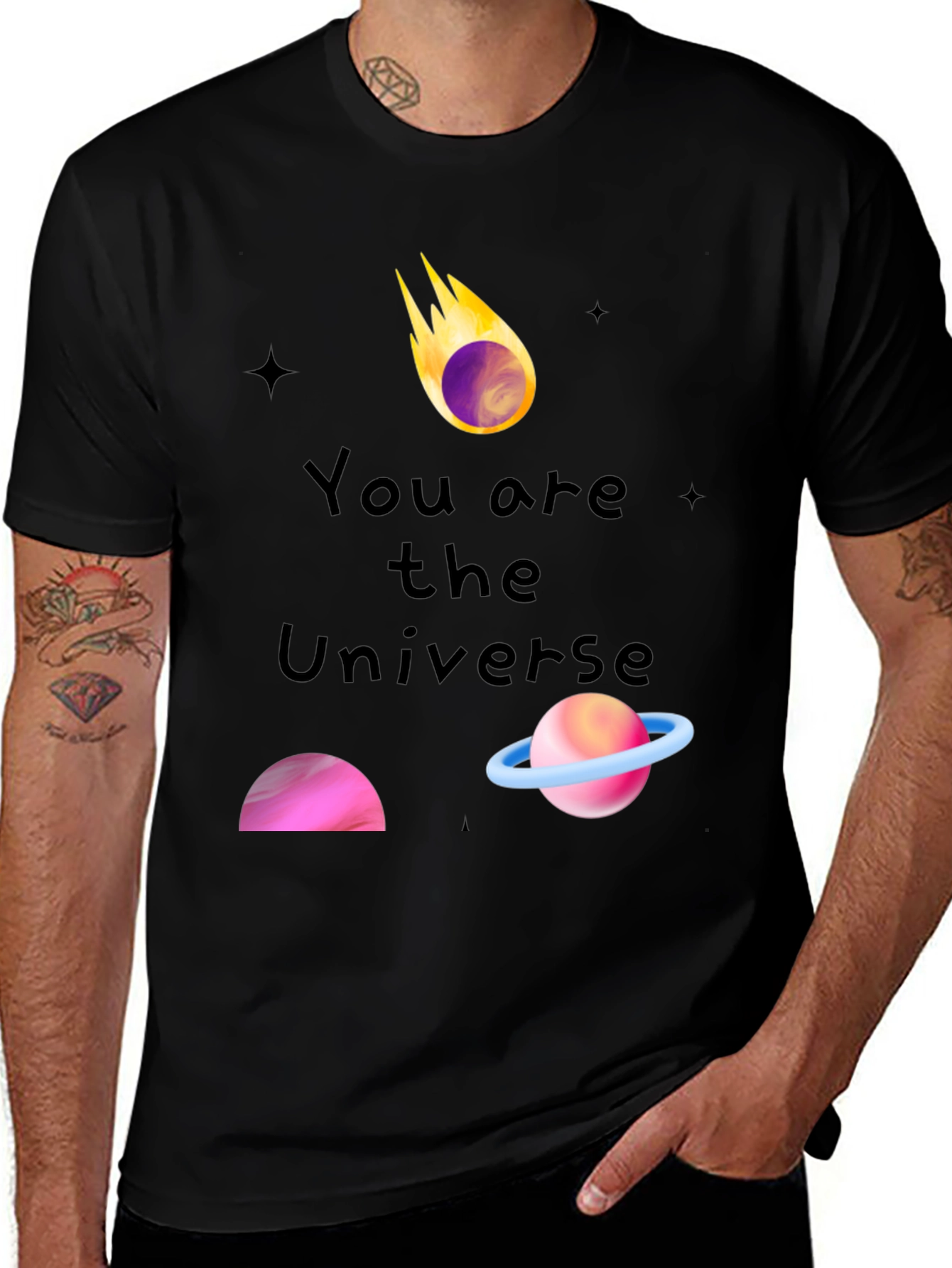 Variant 26 of You Are the Universe Graphic T-Shirt