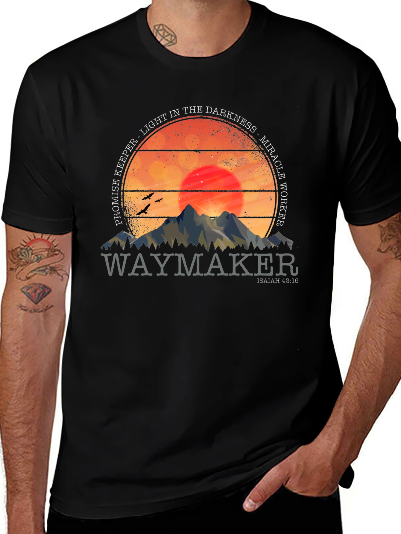 Waymaker Christian T-Shirt - Promise Keeper Graphic Tee