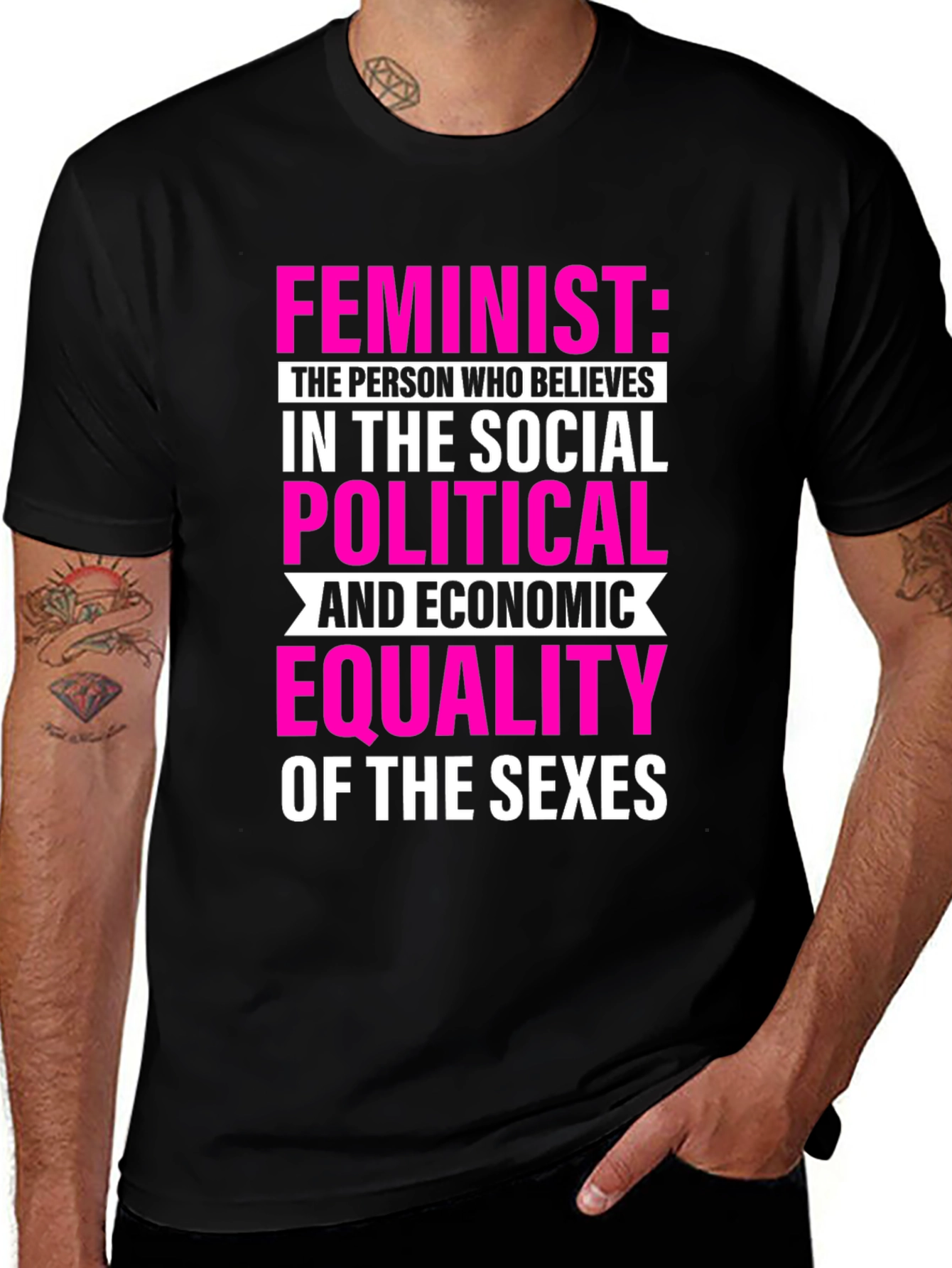 Feminist Equality Graphic Tee - Social Political Empowerment