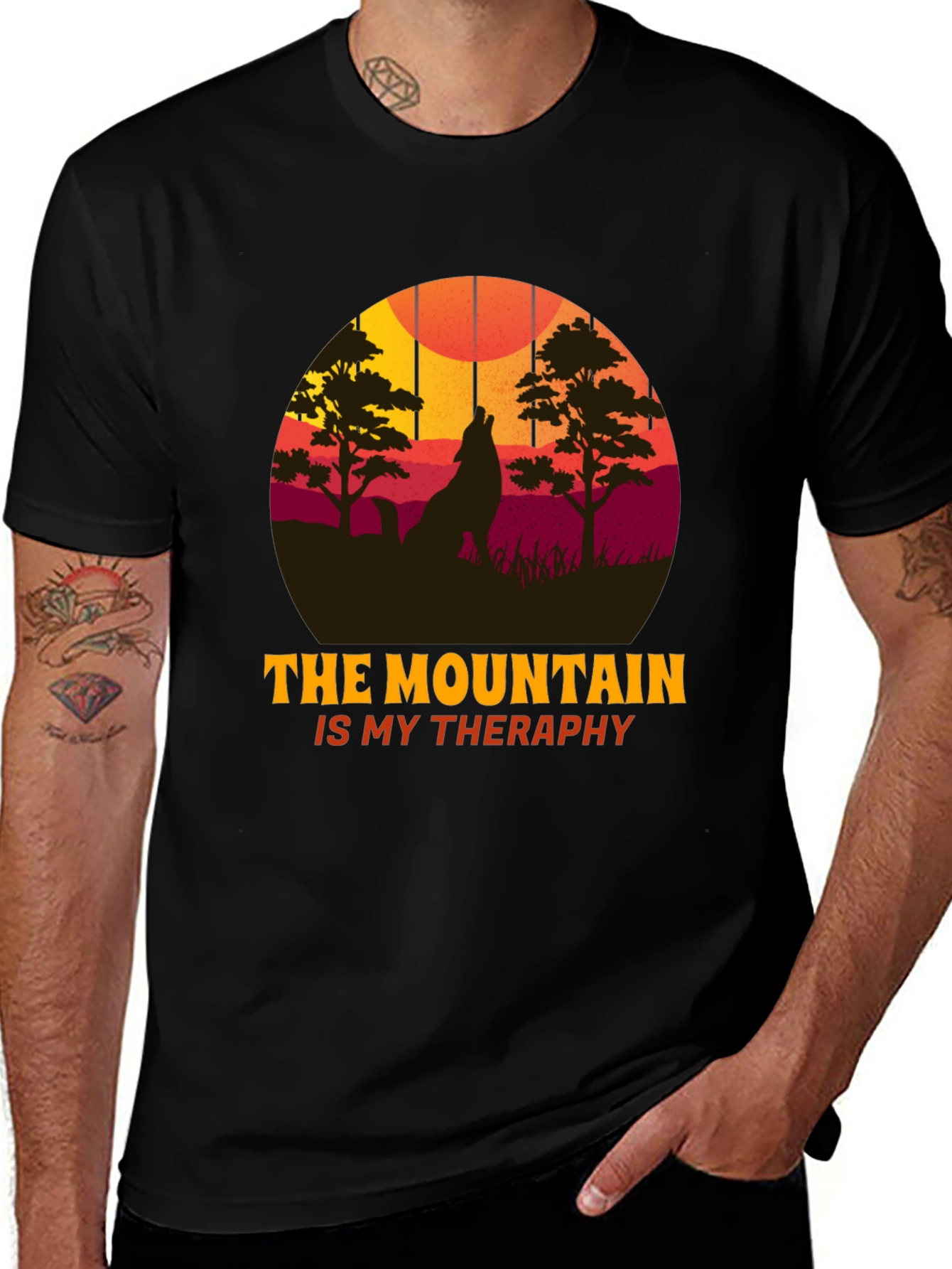 Variant 9 of Mountain Therapy Graphic T-Shirt