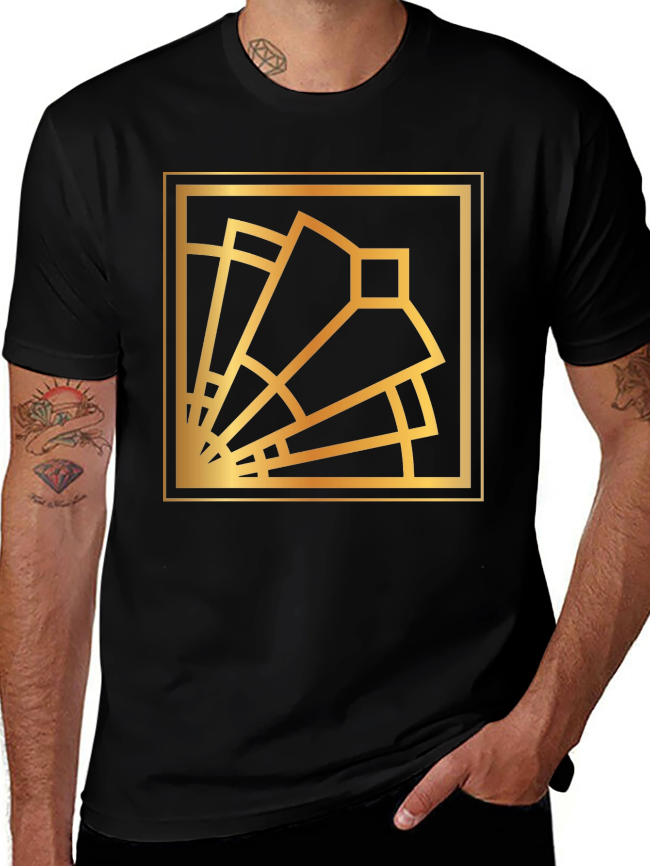 Variant 4 of Art Deco Style Graphic Tee