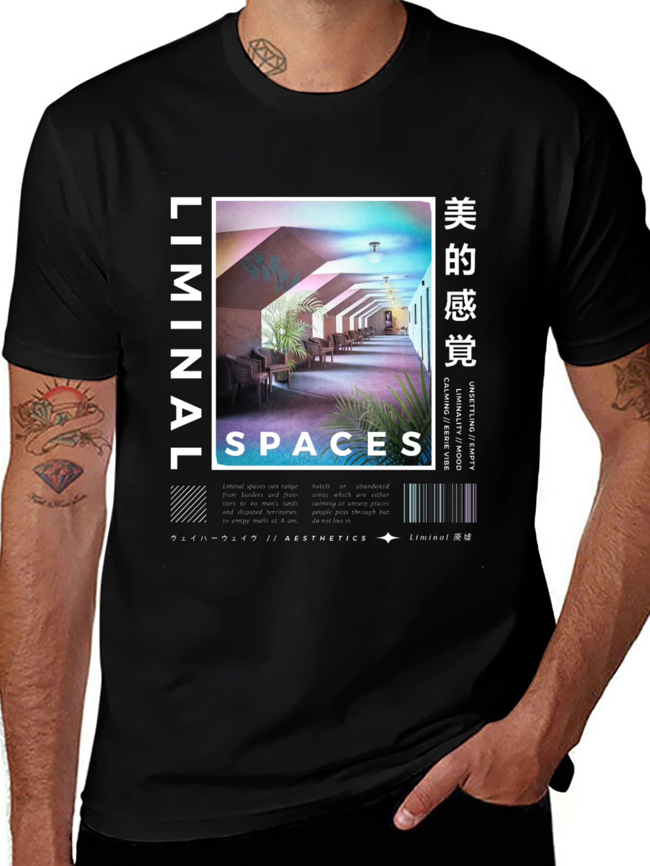 Variant 18 of Liminal Spaces Graphic T-Shirt