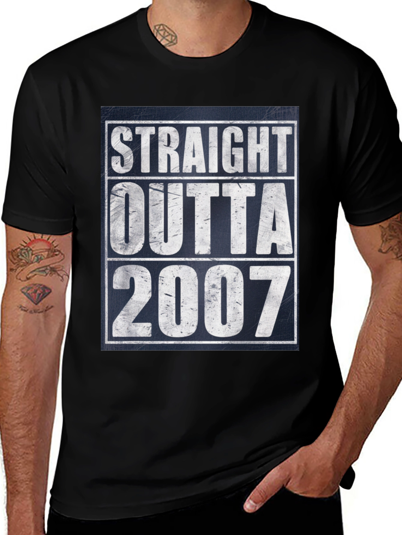 Variant 16 of Straight Outta 2007 Graphic Tee