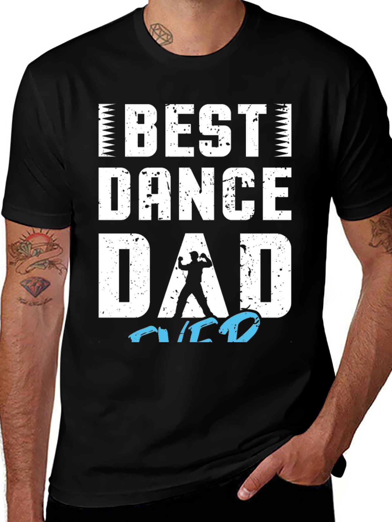 Variant 30 of Best Dance Dad Graphic T-Shirt