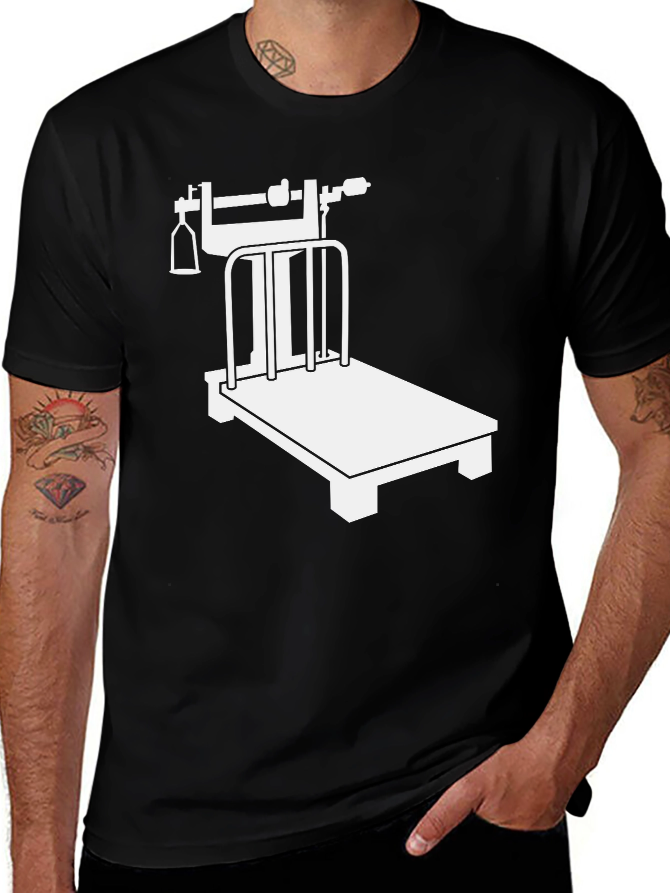 Variant 24 of Novelty Scale Graphic Tee - Unique Gift Idea