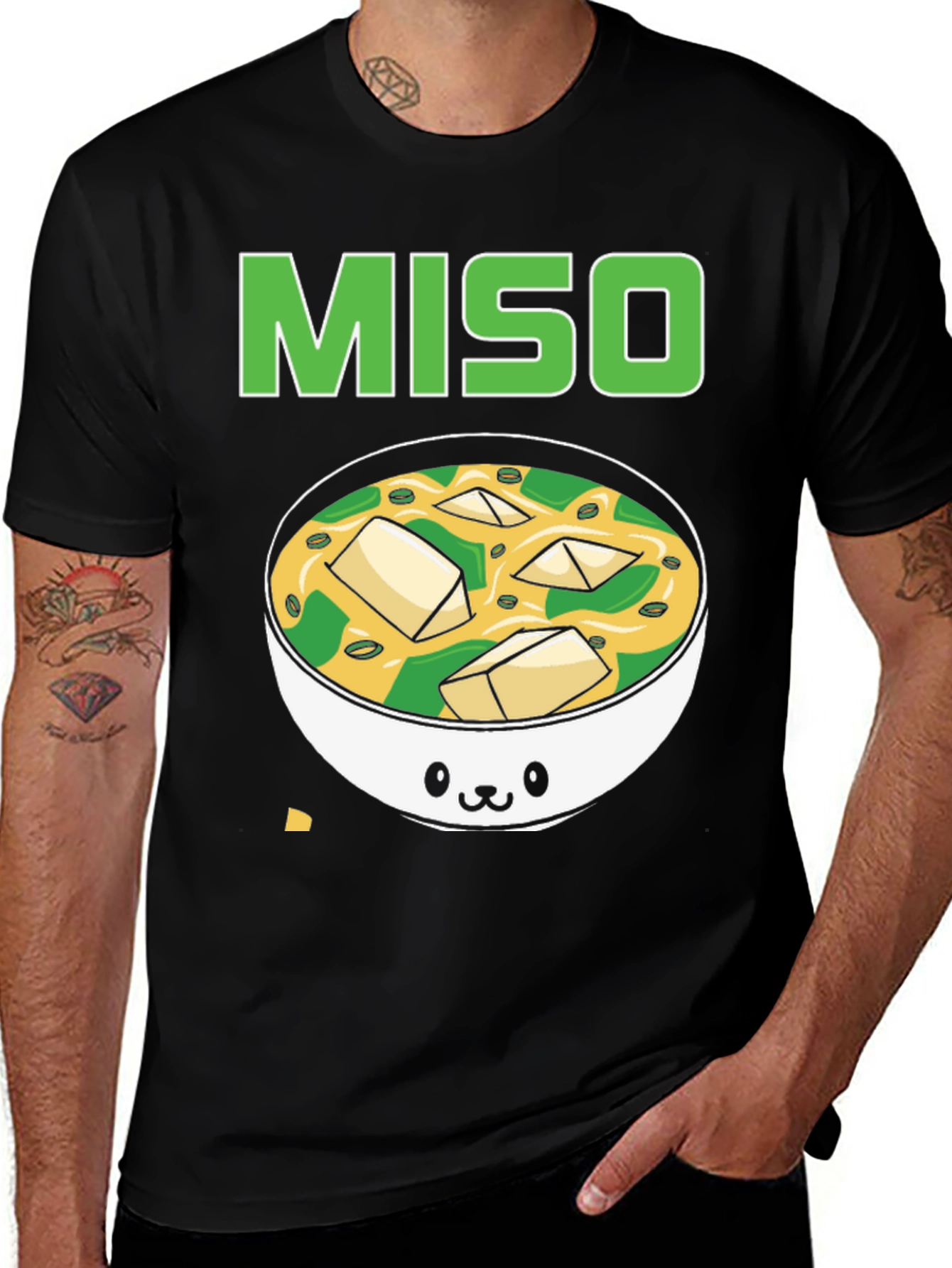 Variant 18 of Miso Soup Cute Kawaii T-Shirt