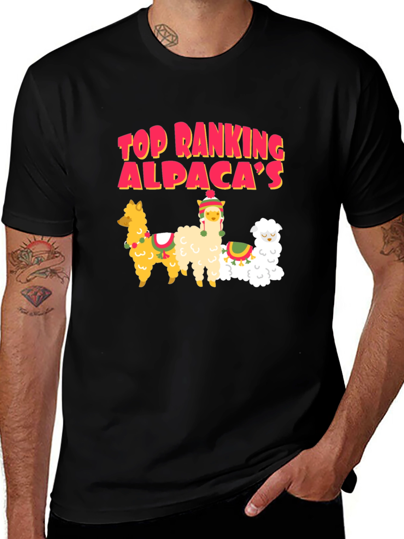Variant 22 of Top Ranking Alpaca's T-Shirt