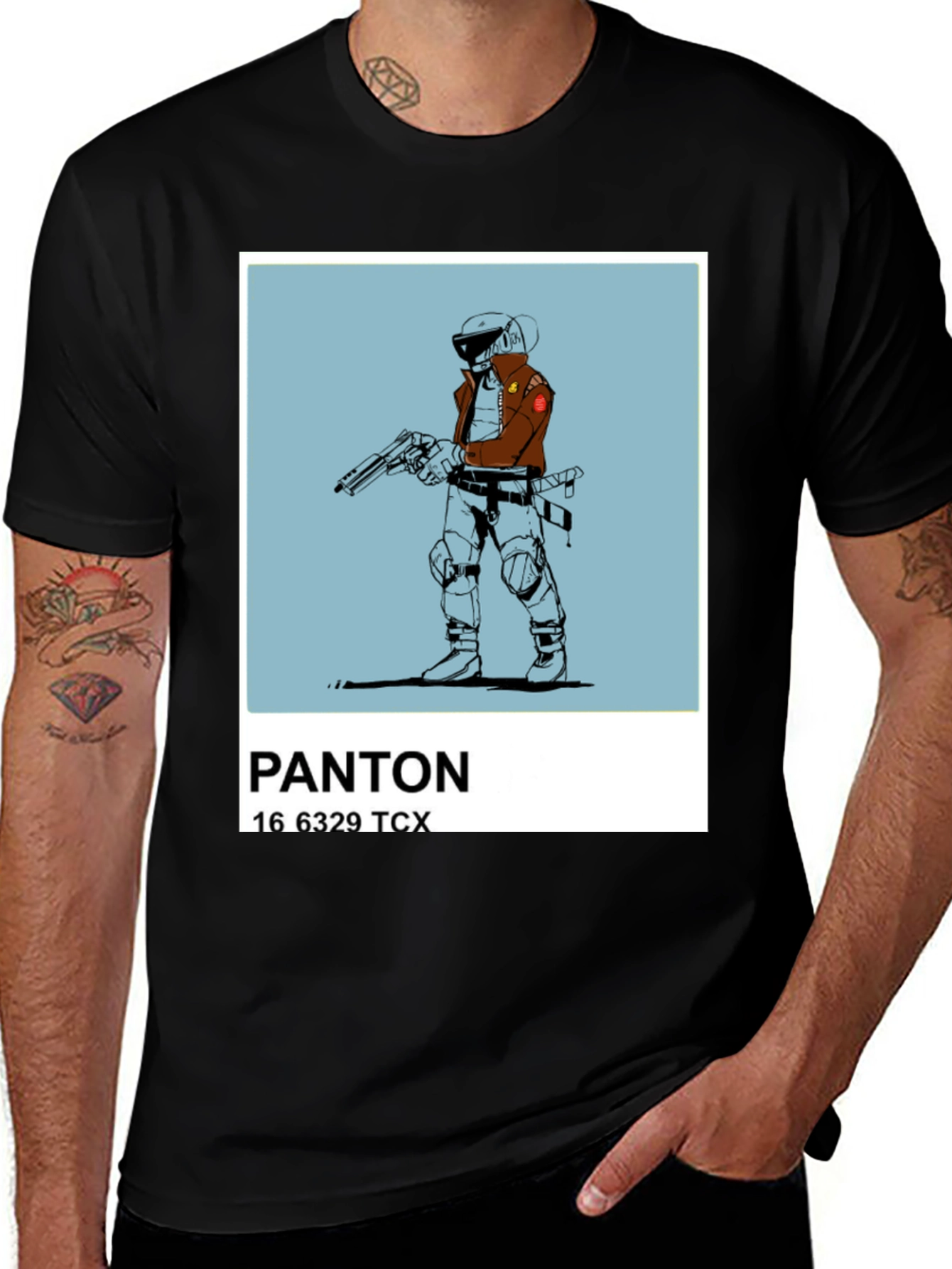 Variant 25 of Pantone Cyberpunk T-Shirt