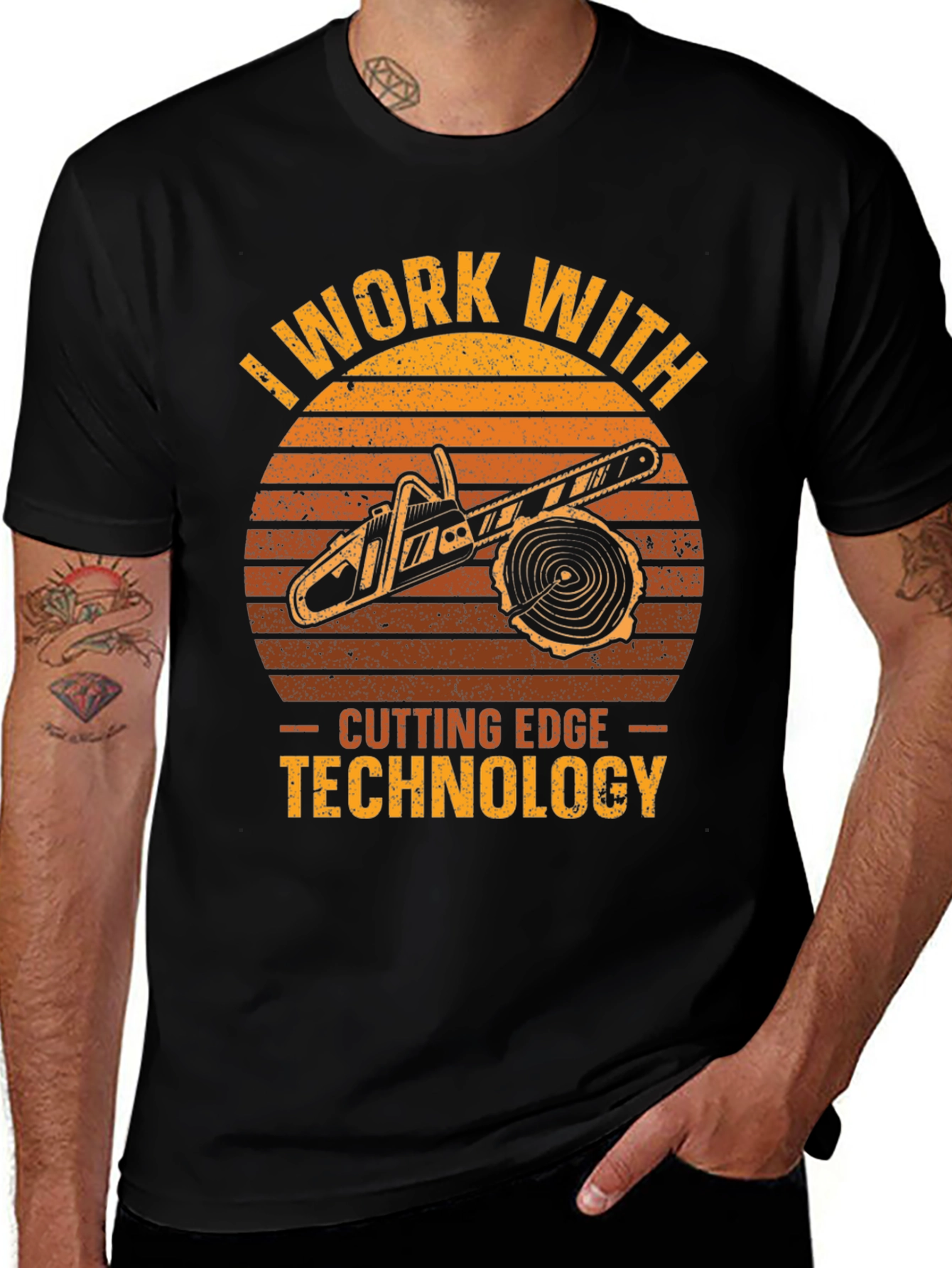 Variant 19 of Cutting Edge Technology T-Shirt