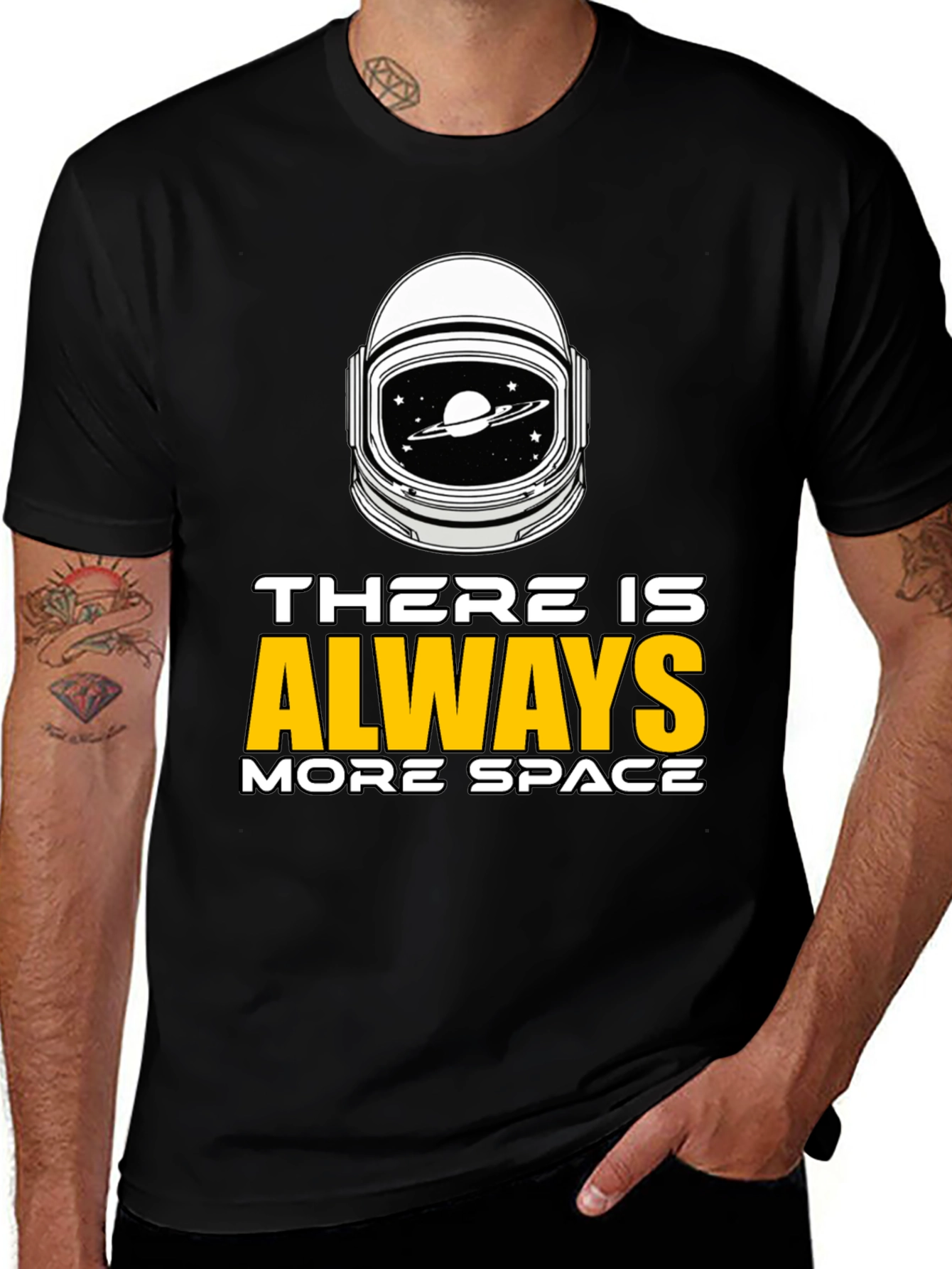 Variant 7 of Space Helmet T-Shirt - Always More Space