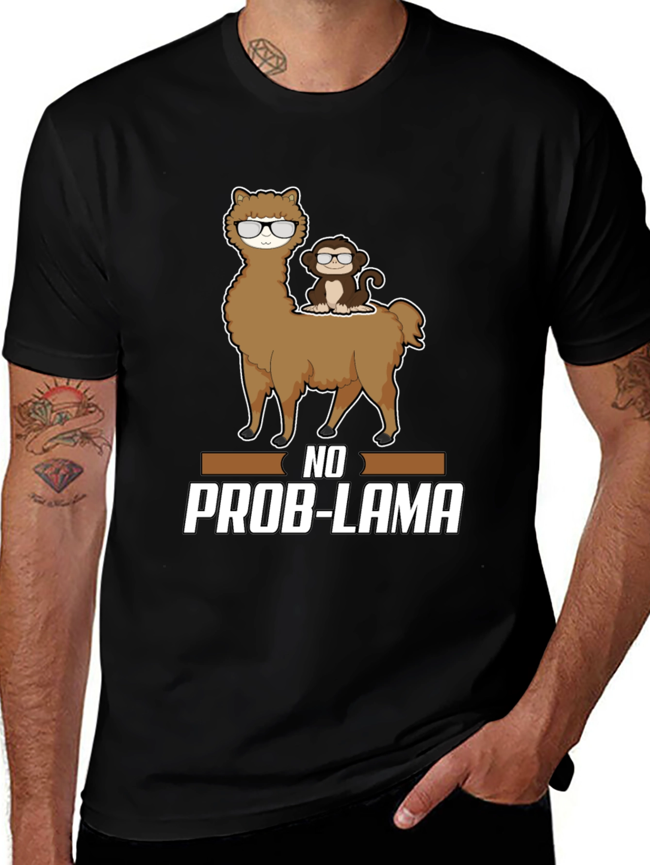 No Prob-Llama Graphic Tee