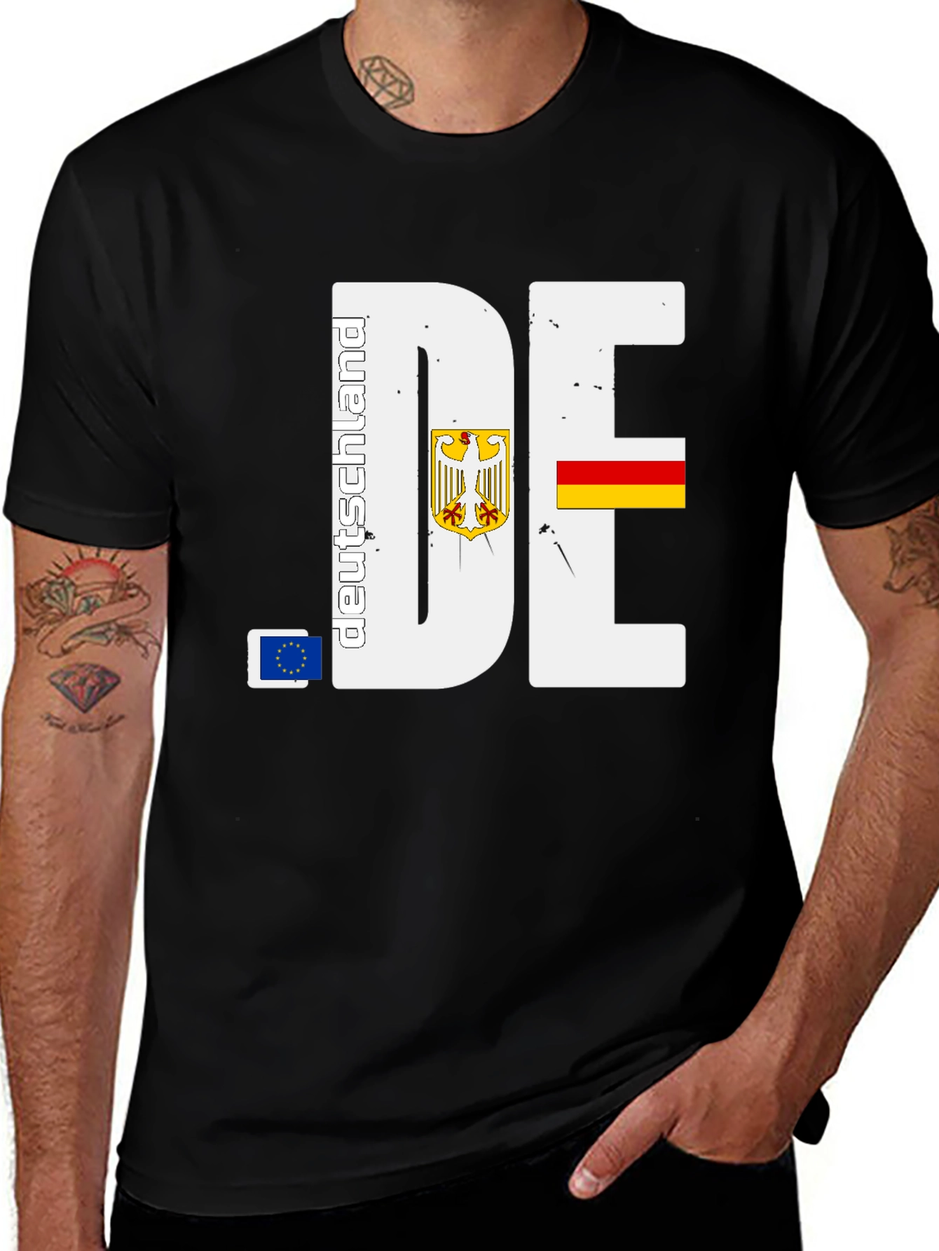 Germany Flag Graphic T-Shirt - Deutschland Pride