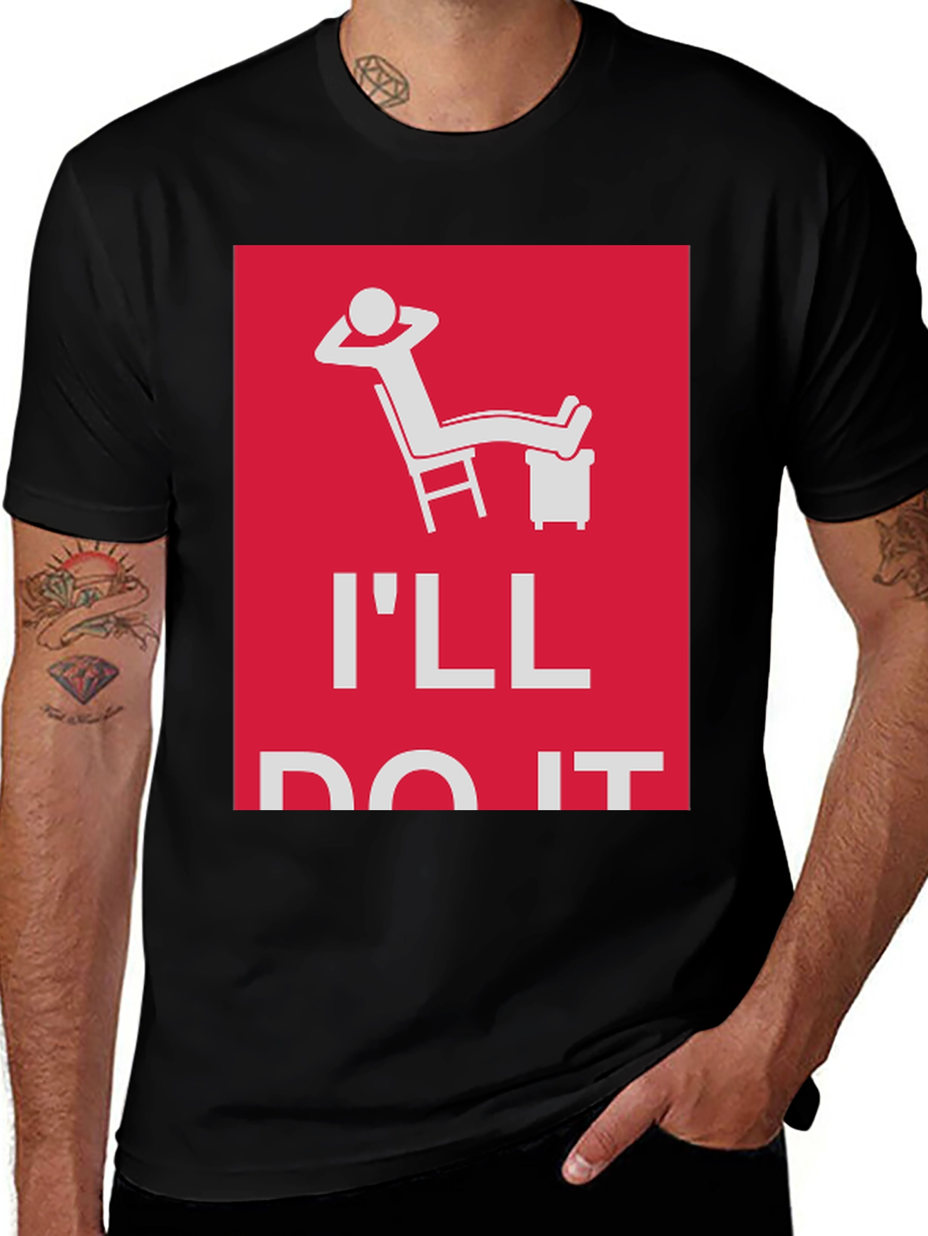 Variant 30 of I'll Do It Later Funny T-Shirt