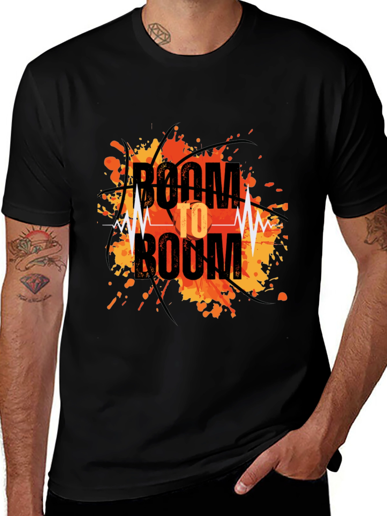 Variant 17 of Boom To Boom Graphic T-Shirt