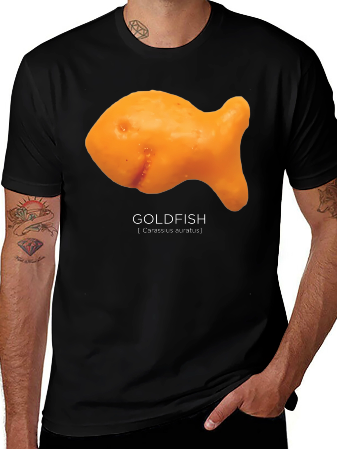 Variant 17 of Goldfish T-Shirt - Fun Snack Tee