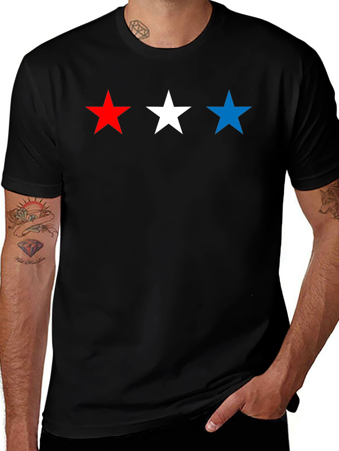 Variant 14 of Stars and Stripes T-Shirt: Patriotic Pride