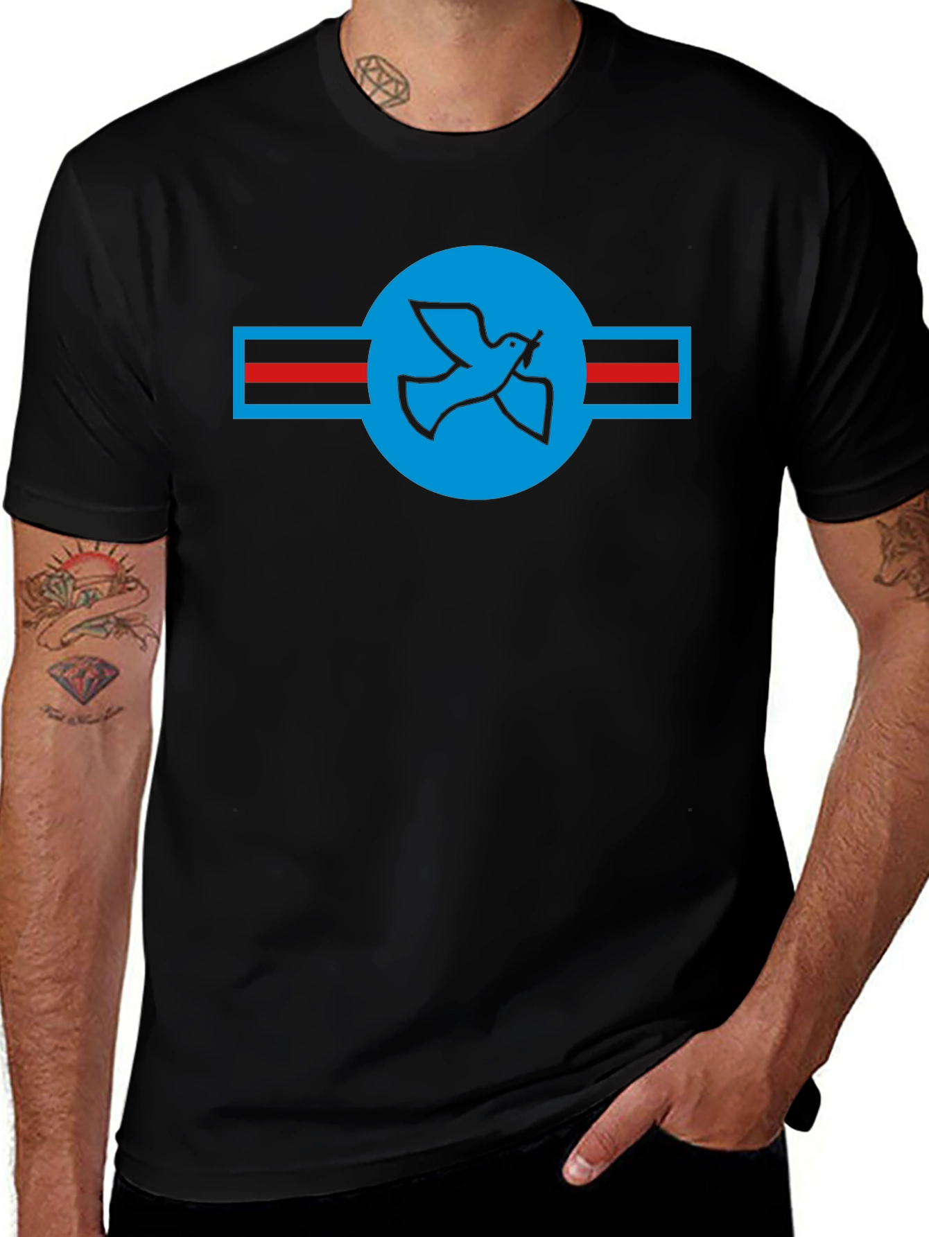 Variant 9 of Peace Dove Graphic Tee - Stylish Unisex T-Shirt