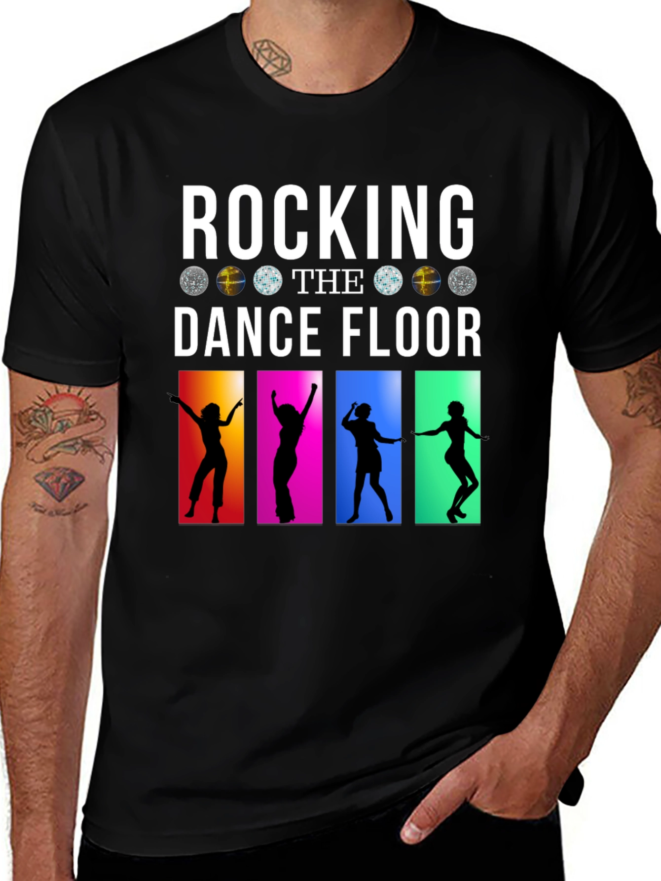 Variant 5 of Rocking The Dance Floor Graphic T-Shirt