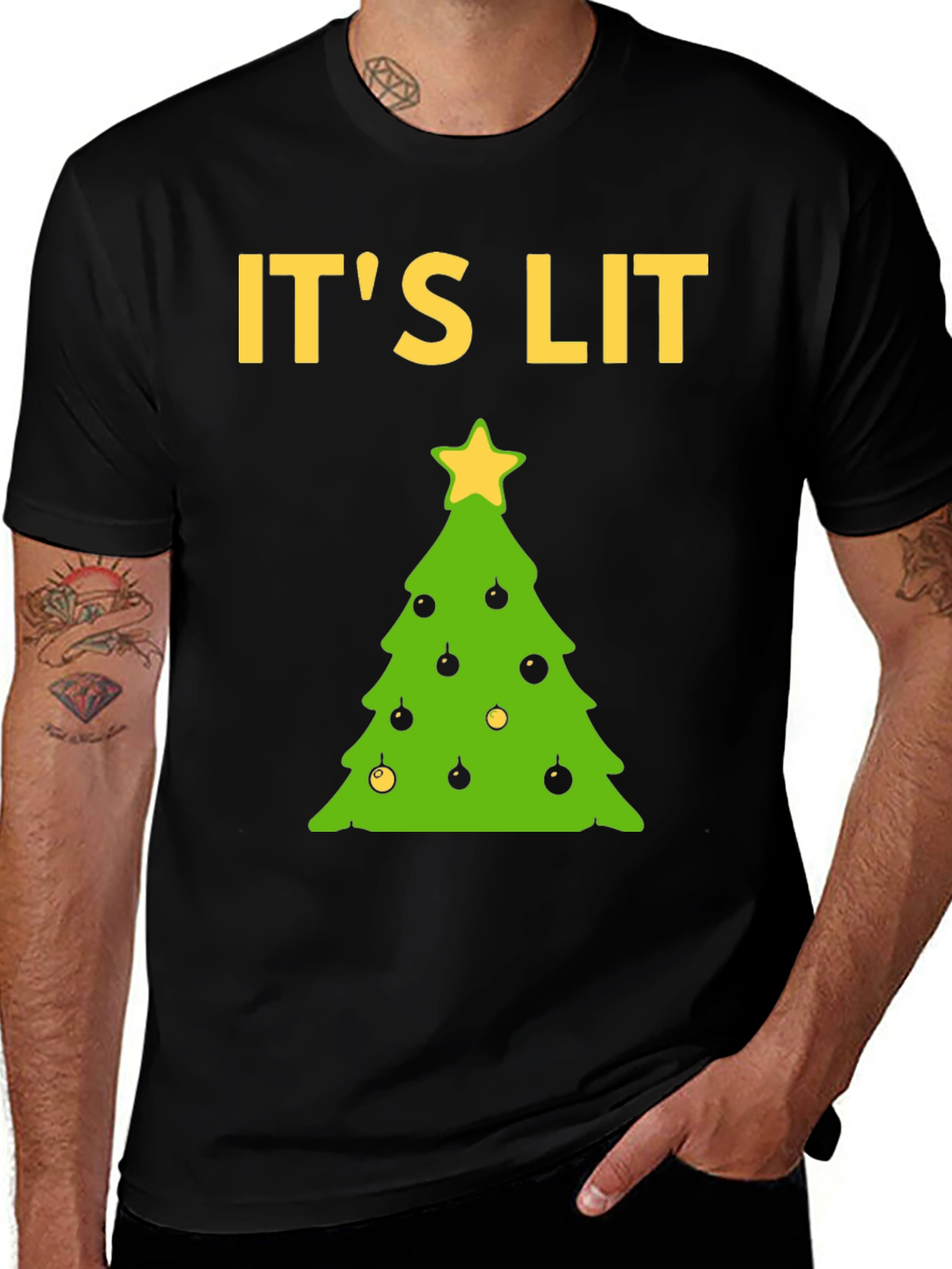 It's Lit Christmas Tree T-Shirt