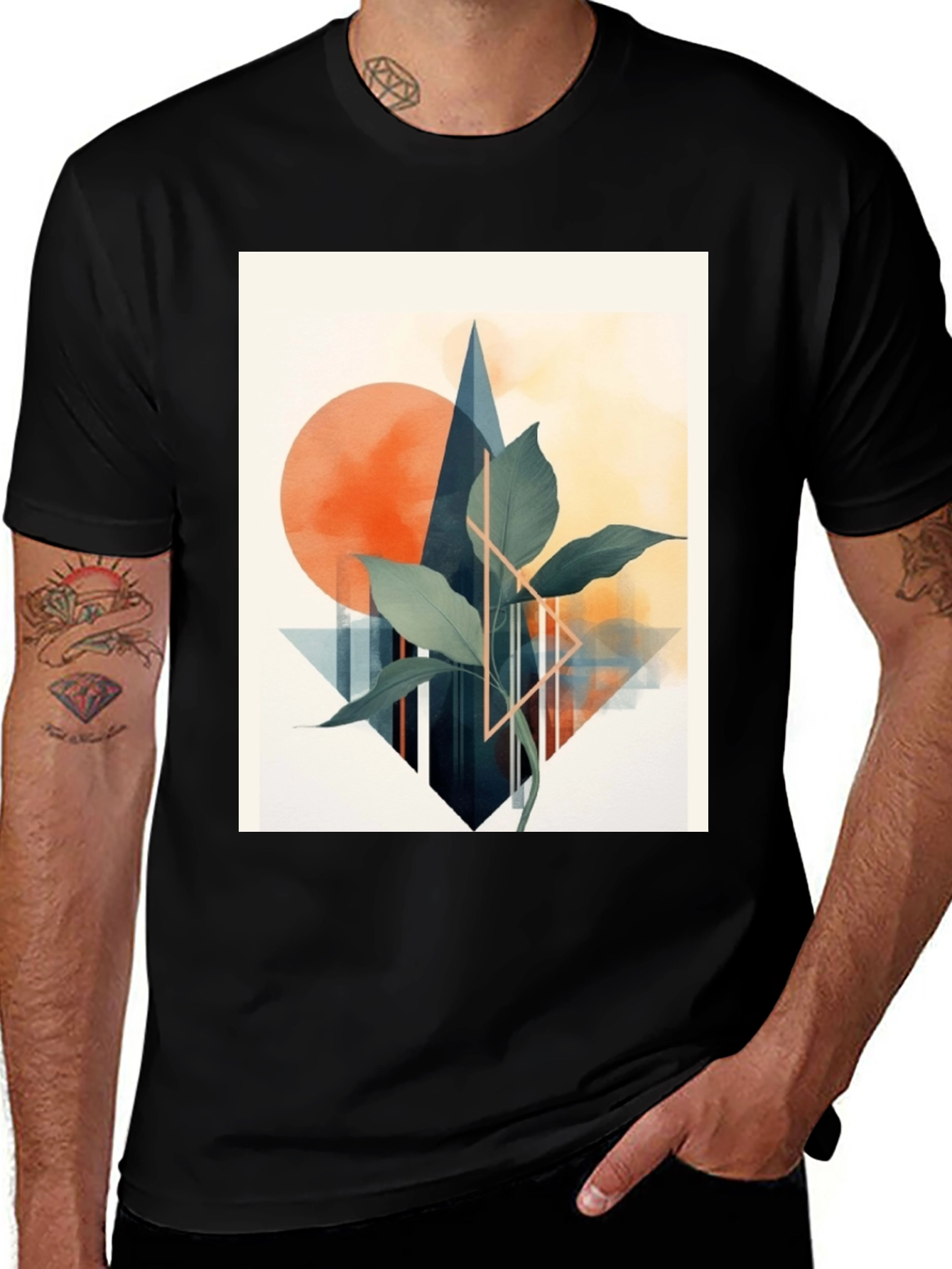 Variant 27 of Abstract Nature Graphic Tee