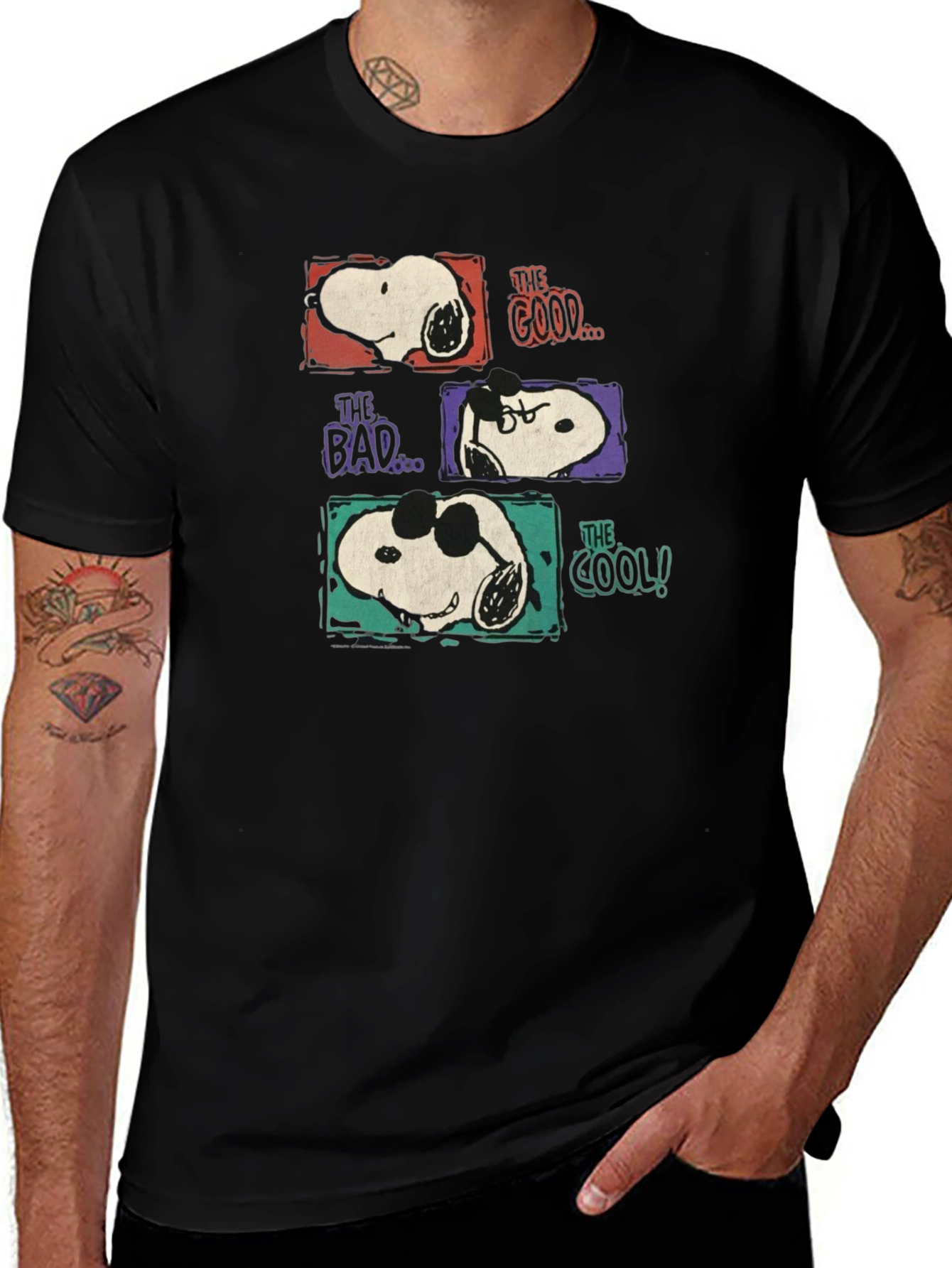 Snoopy Good, Bad, Cool T-Shirt