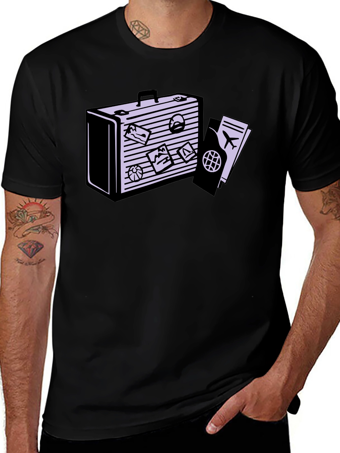 Travel Suitcase Passport T-Shirt