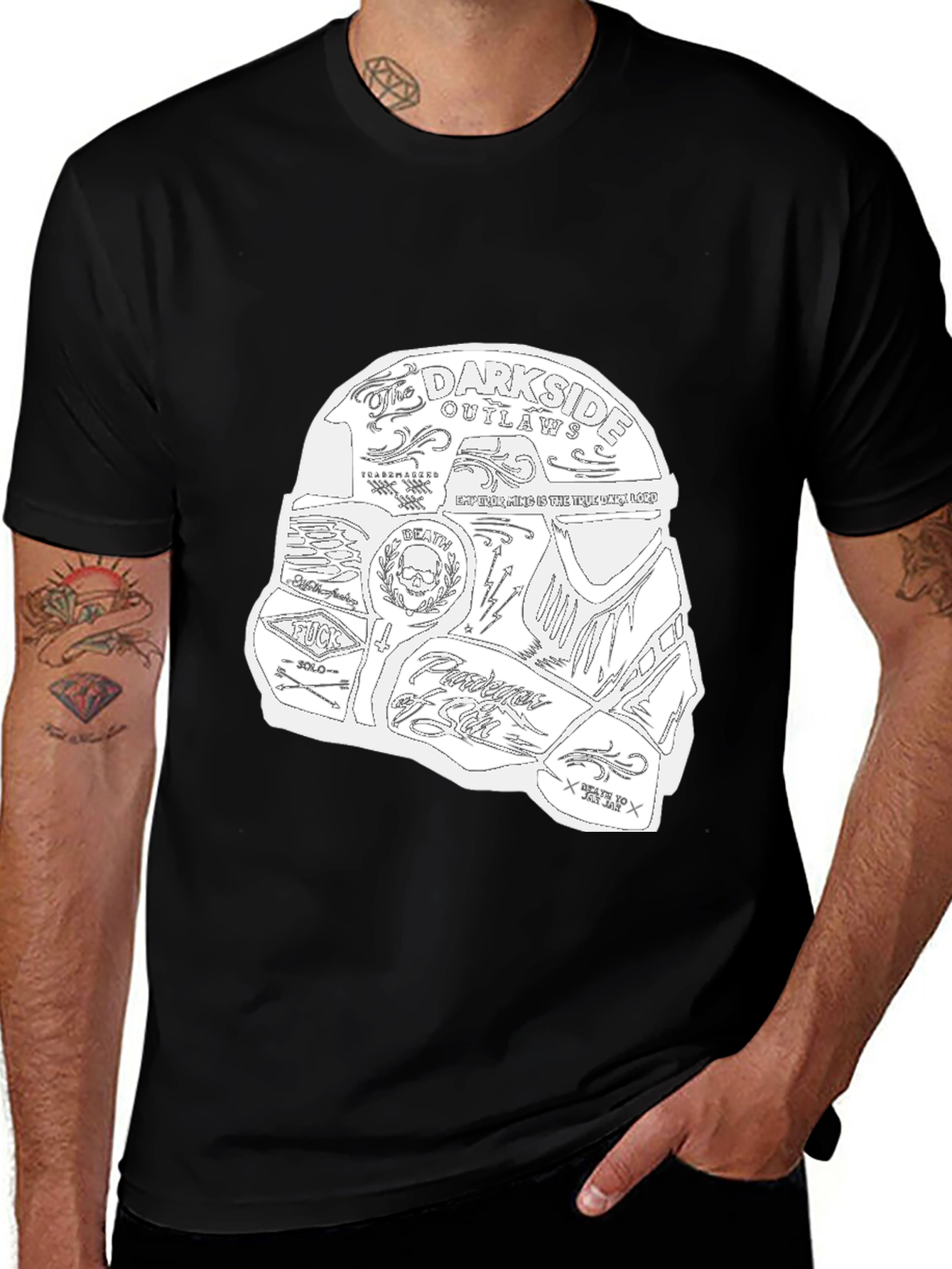 Darkside Outlaws T-Shirt - Black Star Wars Tee