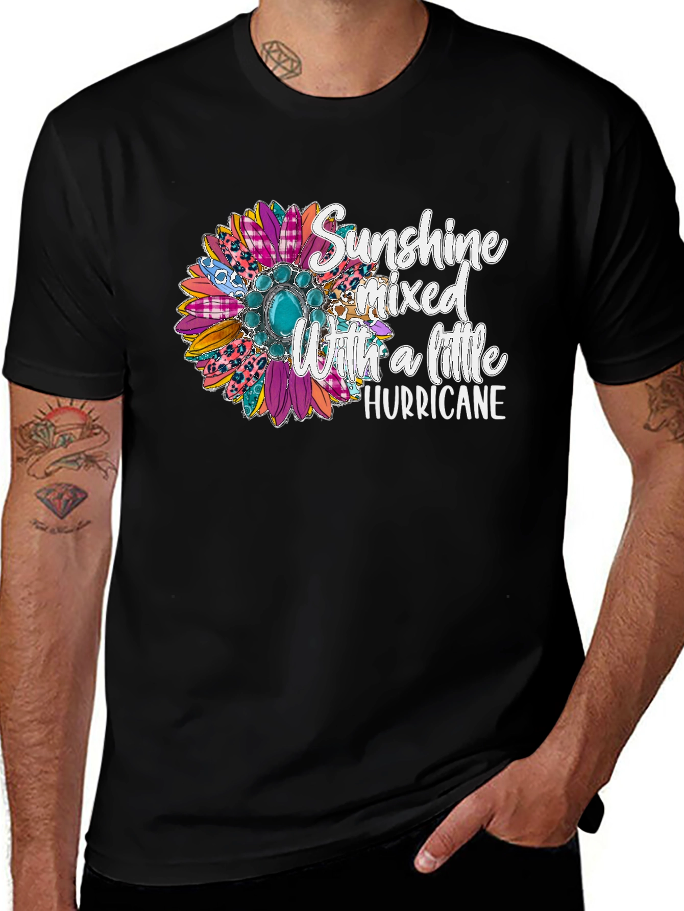 Variant 21 of Sunshine Mixed With A Little Hurricane T-Shirt