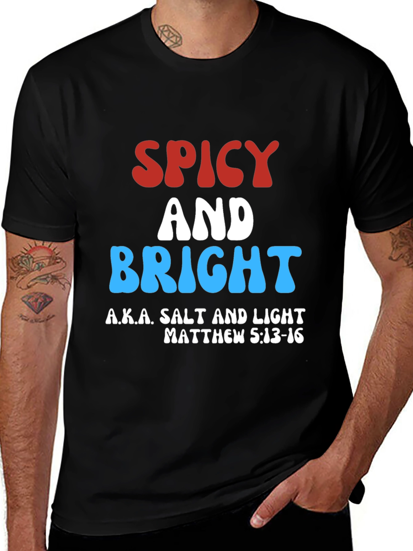 Variant 2 of Spicy and Bright Graphic T-Shirt