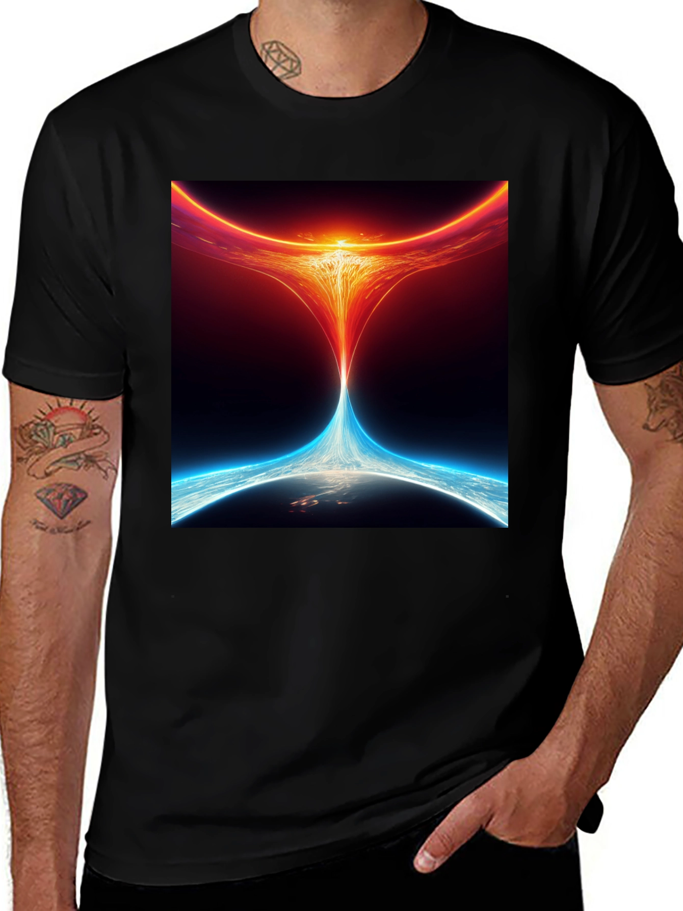 Variant 13 of Abstract Space T-Shirt
