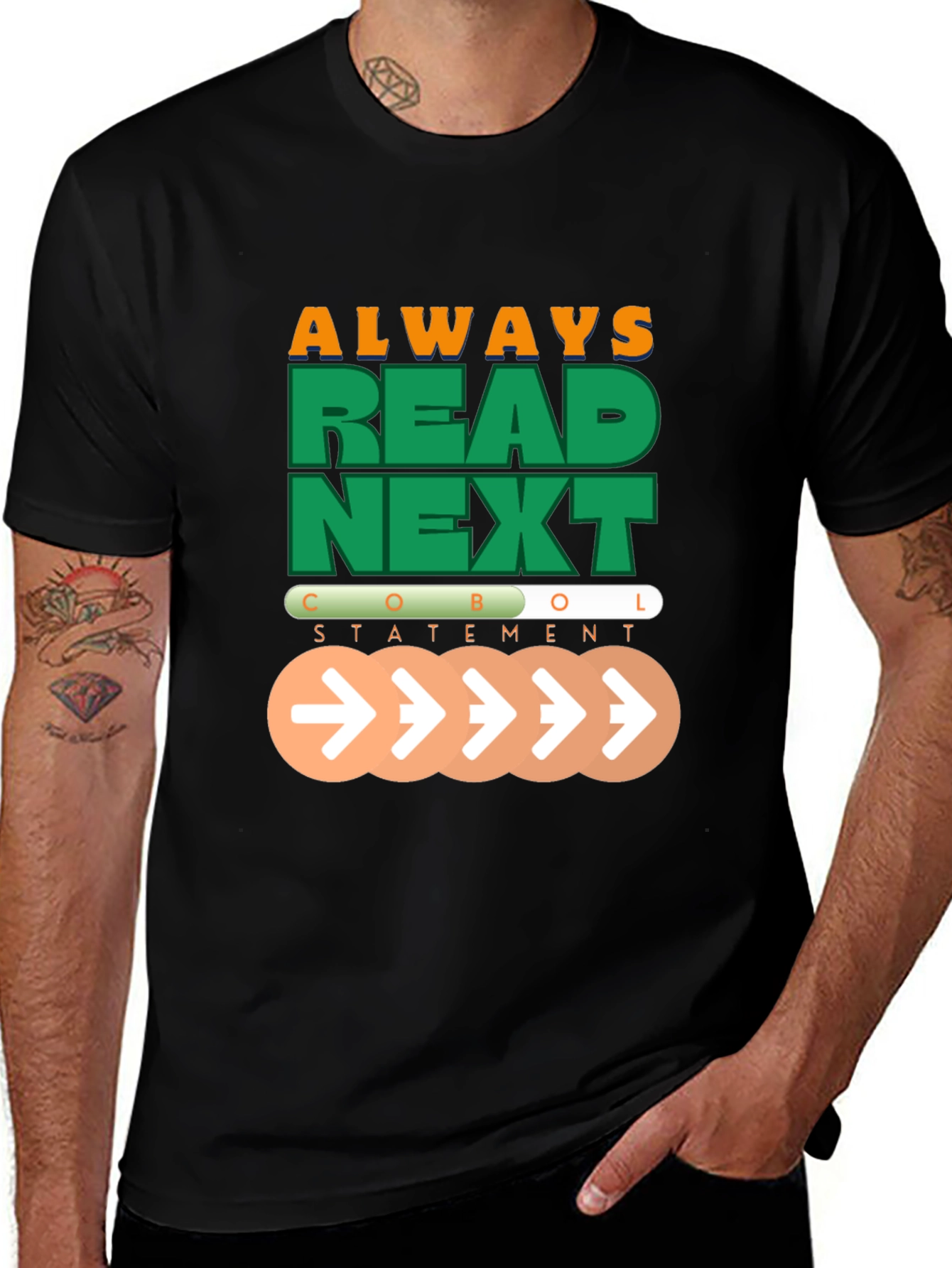 COBOL Statement T-Shirt - Always Read Next
